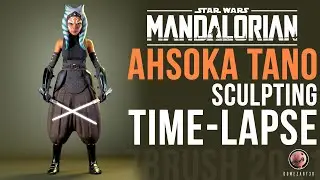 Zbrush 2021 - Ahsoka Tano Timelapse
