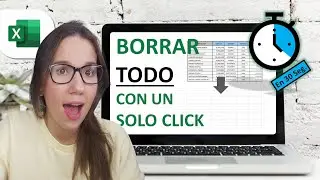 BORRAR ABSOLUTAMENTE TODO de un rango EN UN SOLO CLICK en Excel - SMARTpro Academy