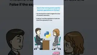 not keyword in Python|Python Interview Question 