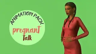 Pregnant talk | Sims 4 Animation