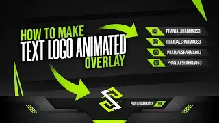 How to Make Animated Gaming Overlay on Android || Make Animated Gaming Overlay in PS cc