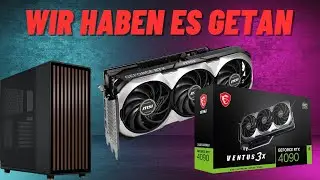 GeForce RTX 4090 im Fractal Design North trotz 360mm AIO 🤪