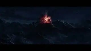 Moonfall - Meteor Strikes Mountain