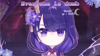 Every is dumb meme // gacha club // raiden shogun//watch till end||🍡