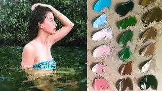 Oil Painting Time Lapse | "Late Summer Waters"