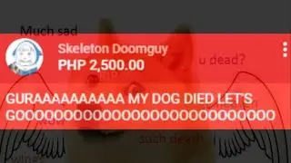 gura my dog died