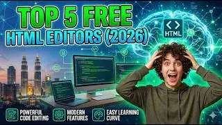 Top 5 Free HTML Editor (2026 updated)