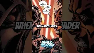 How Darth Vader FOUGHT Darth Maul