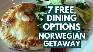 Norwegian GETAWAY Cruise Complimentary Dining Options and Review