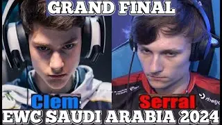 Starcraft 2 SERRAL vs CLEM ZvT SC2 EWC Tournament 2024 GRAND FINALS