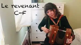 Le Revenant Button Accordion + Sheet music/tutorial Castagnari C-F trekzak