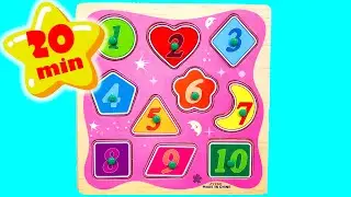 Учим формы и цвета | Деревянные развивающие игрушки