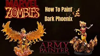 You Don't Always Have to Paint the Clear Plastic - Let's Paint Dark Phoenix