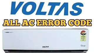 VOLTAS AC ERROR CODE WITH ERROR CODE APPS LINK