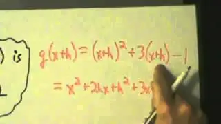 Calculus I - Derivative as a Function - Definition and Example 1