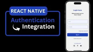 React Native Login and Register | API Integration