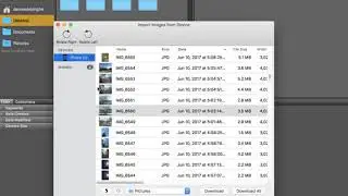 Import photos from phone to Bridge 2018