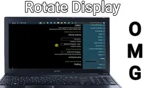 How to rotate pc display | rotate pc display | laptop screen ko rotate kaise kare