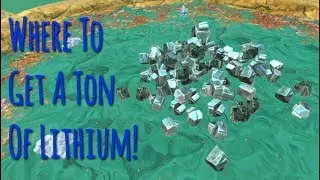 Where To Get A Ton Of Lithium! | Subnautica Below Zero