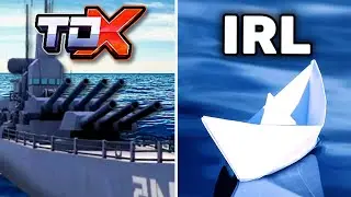 Tower Defense X Towers In Real Life! Again! (ROBLOX Meme)