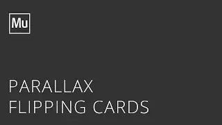 Adobe Muse Parallax Flipping Cards Widget