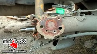 Варианты осей цапф  ФОЛЬКСВАГЕН / ШКОДА установка дисковых тормозов