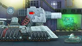 WE WILL MAKE YOU A NEW MONSTER! Ratte VS Babaha - Cartoons about tanks