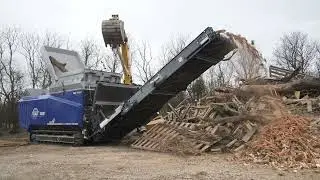 VS420 Mixed Wood Waste Wood Shafts