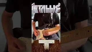 James Hetfield Solo🔥 (Master of Puppets Cover) #metallica