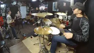 Ту-лу-ла - Чичерина (Drum Cover/ Drum cam/Репетиция) 16.12.2019