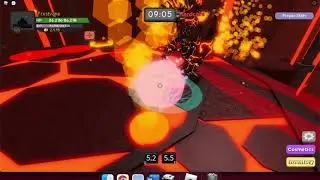 Volcanic Chambers 2nd Boss Dodge Tutorial (Deity of the Volcano)