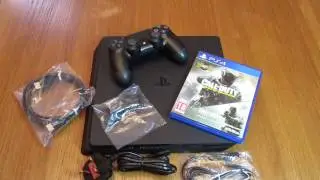 PS4 SLIM - COD Infinite Warfare Early Access Bundle - Unboxing