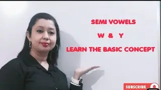 Semi-Vowels-Clear the confusion. #englishalphabet #vowels #consonants #semivowels #englishgrammar