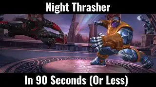 Everything YOU Need To Know About Night Thrasher In 90 Seconds || Marvel Contest of Champions