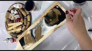 ДОСКА СВОИМИ РУКАМИ  В ТЕХНИКЕ 