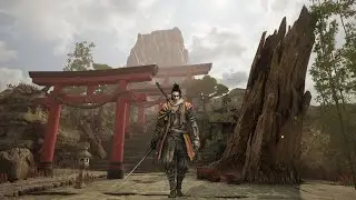 Unreal - My first level design, merging Sekiro's combat system and Dark Souls Vibes