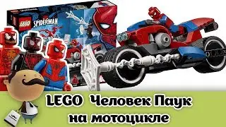 LEGO Человек Паук на мотоцикле против Карнажа (LEGO 76113)