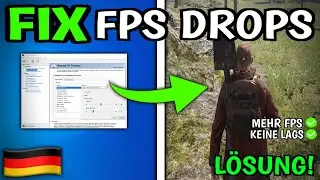 Scum FPS Drops & Lags LÖSEN (100% Fix)