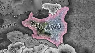 hoi4 timelapse but poland has max forts