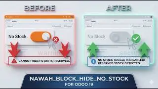 Block & Hide Out-of-Stock for Sales & POS odoo module traning