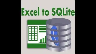 Excel to Sqlite