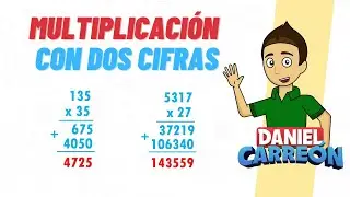MULTIPLICACIÓN CON DOS CIFRAS Super fácil - Para principiantes