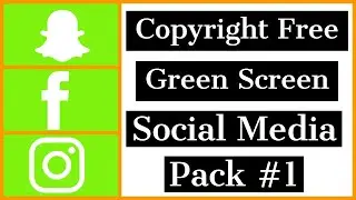 GREEN SCREEN SOCIAL MEDIA OVERLAY | GREEN SCREEN EFFECTS 2019