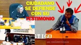 CIUDADANO REVELA CÓMO le FABRICARON un DELITO
