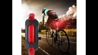 Bike Rear Light USB Rechargeable