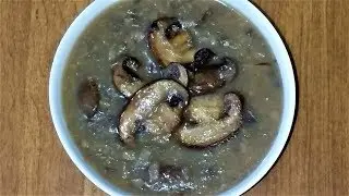 How to make Dairy-Free Cream of Mushroom Soup