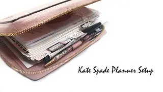 Kate Spade Planner Setup | Nov 2016
