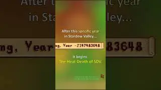 How long can you play Stardew Valley? ─ The final year of Stardew Valley look like this... #shorts