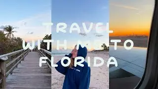 travel with me to florida (airbnb tour, going to the beach, reuniting with my childhood bff, & more)