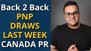 PNP Tracker Alert! Draws last week for Canada PR Week #20 - Immigration News Latest IRCC Updates